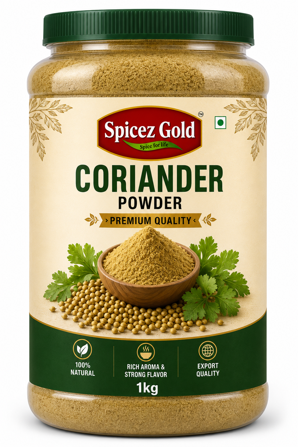 1kg Spicez Gold Premium Coriander Powder - Image 1