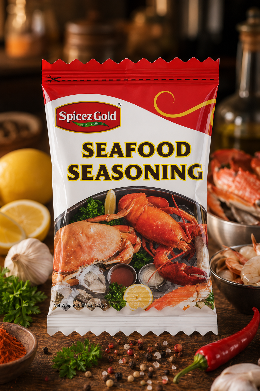 24F Spicez Gold Premium Seafood Seasoning - Image 1