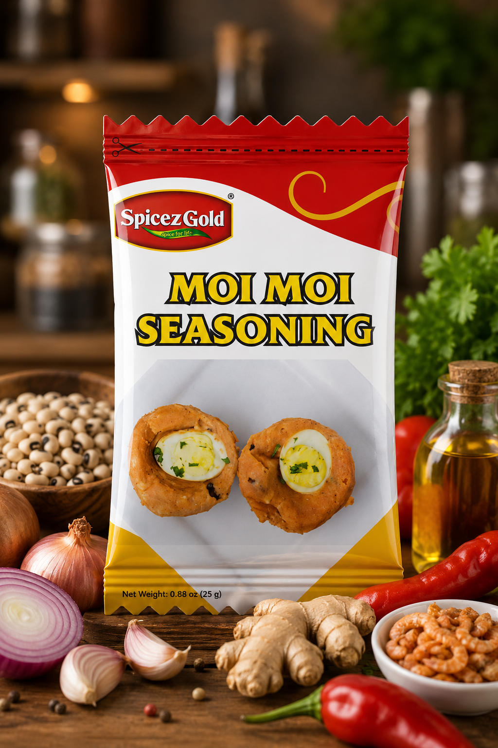 3F Spicez Gold Premium Moi Moi Seasoning - Image 1