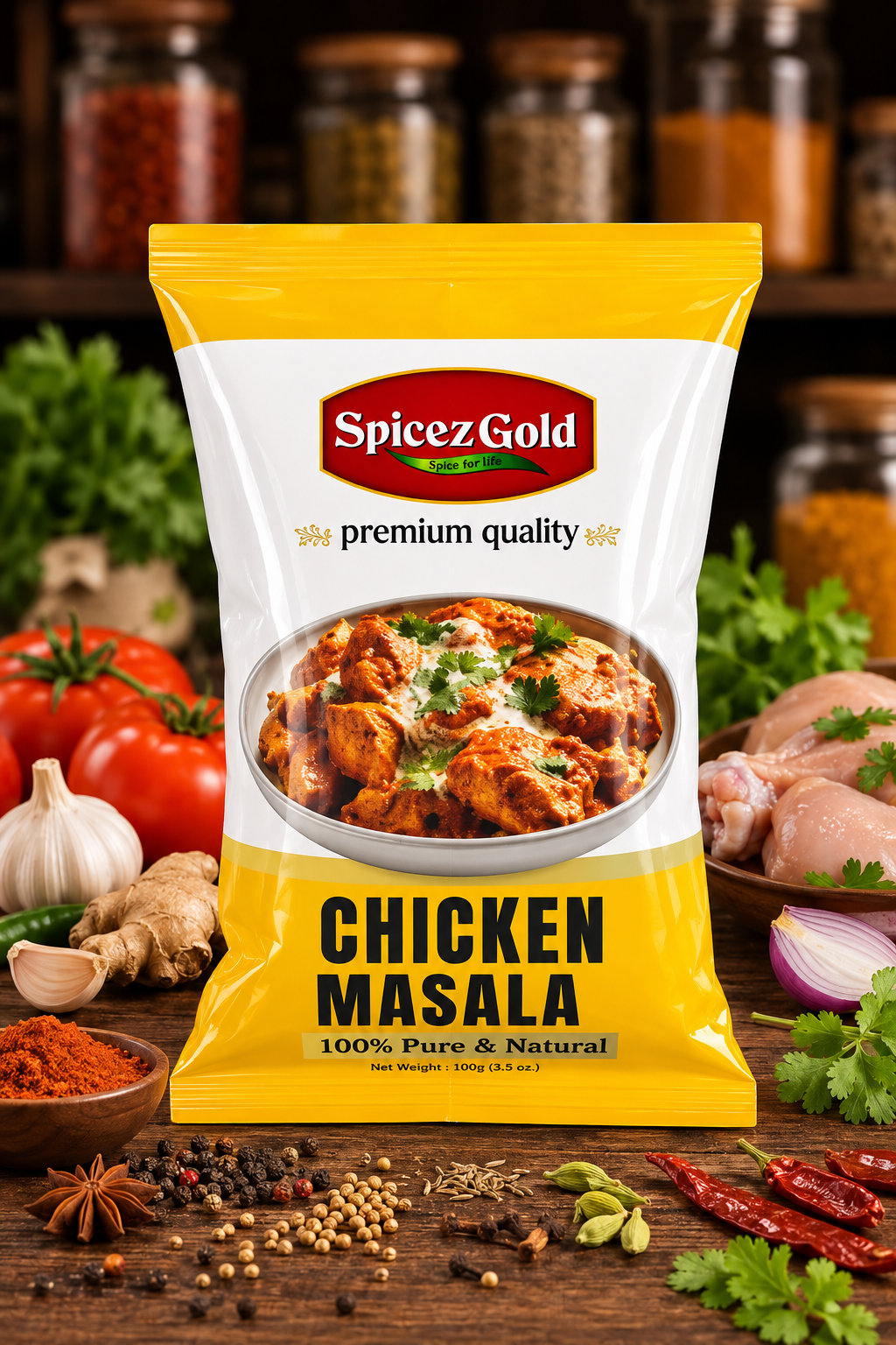 10A Spicez Gold Premium Chicken Masala - Image 1